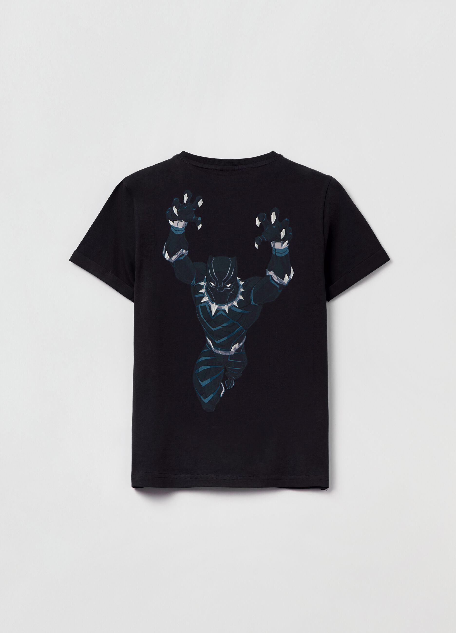 Marvel Black Panther T-shirt in cotton