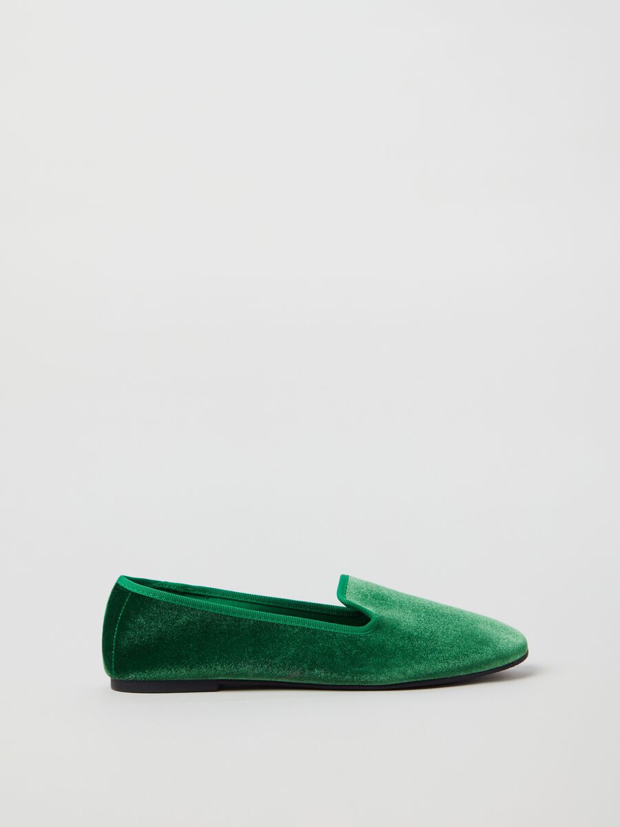 Velvet Friulian slippers_0