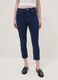 Blue skinny jeans in stretch cotton and viscose_1