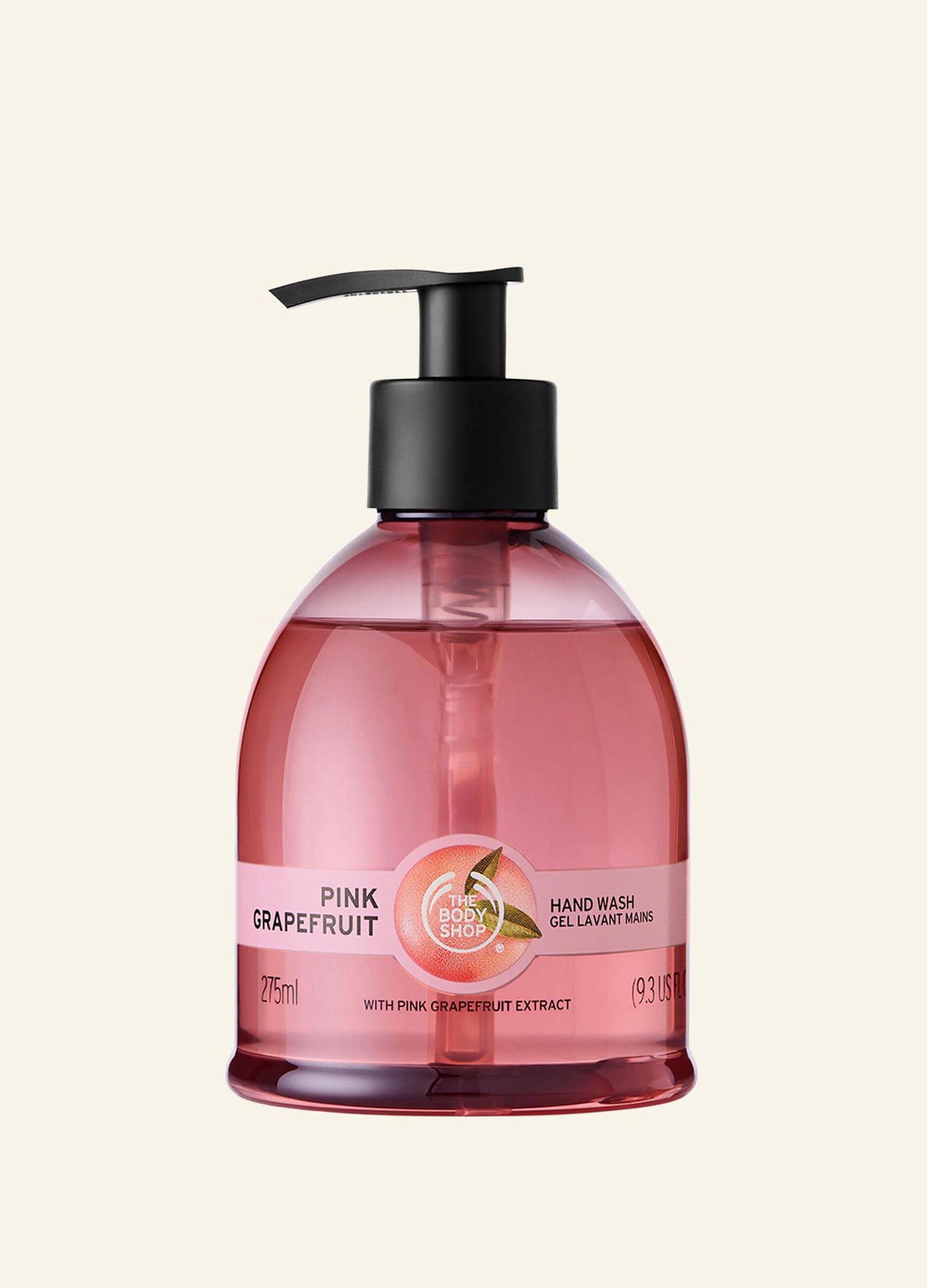 The Body Shop pink grapefruit hand soap