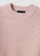 Pink ribbed wool and alpaca crew-neck jumper_1