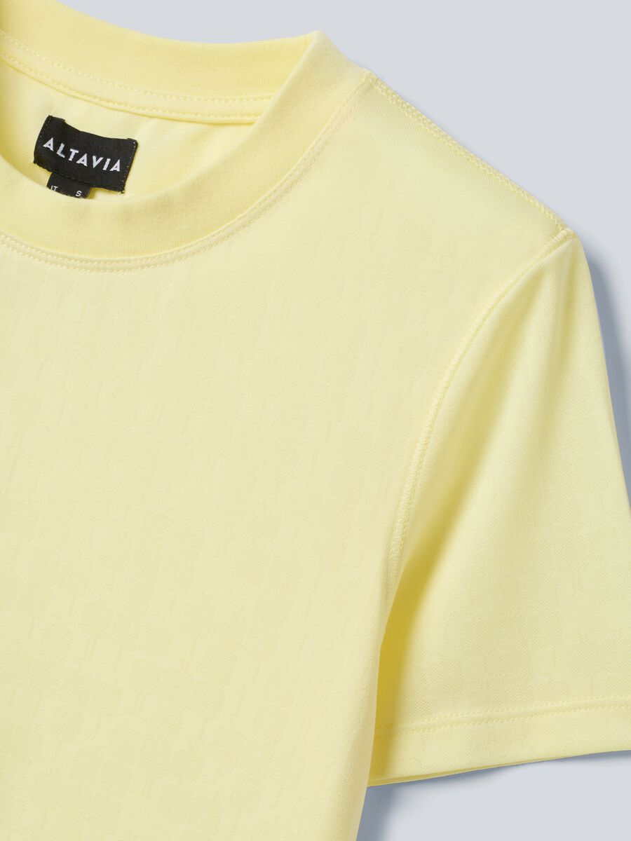 Gelbes technisches Sport-T-Shirt ALTAVIA COURT_5