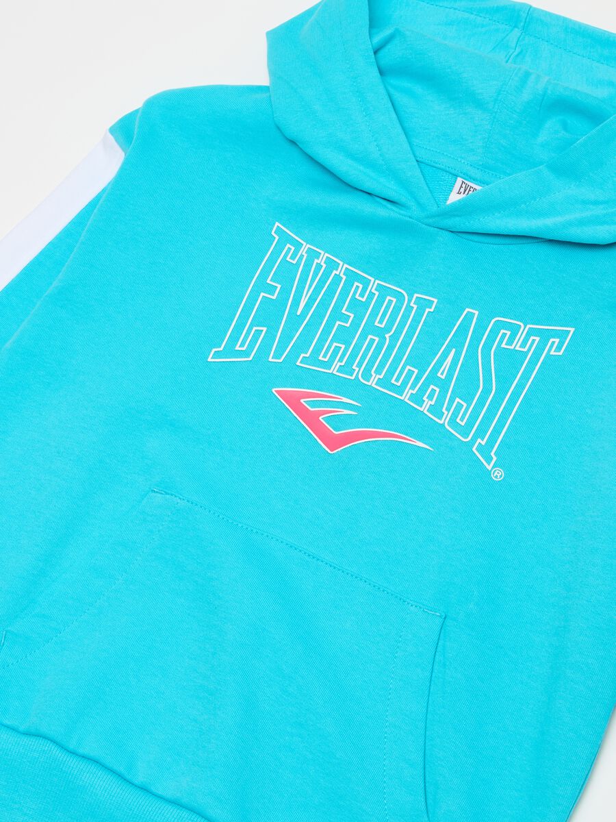 Sweatshirt with contrasting bands and logo print_2