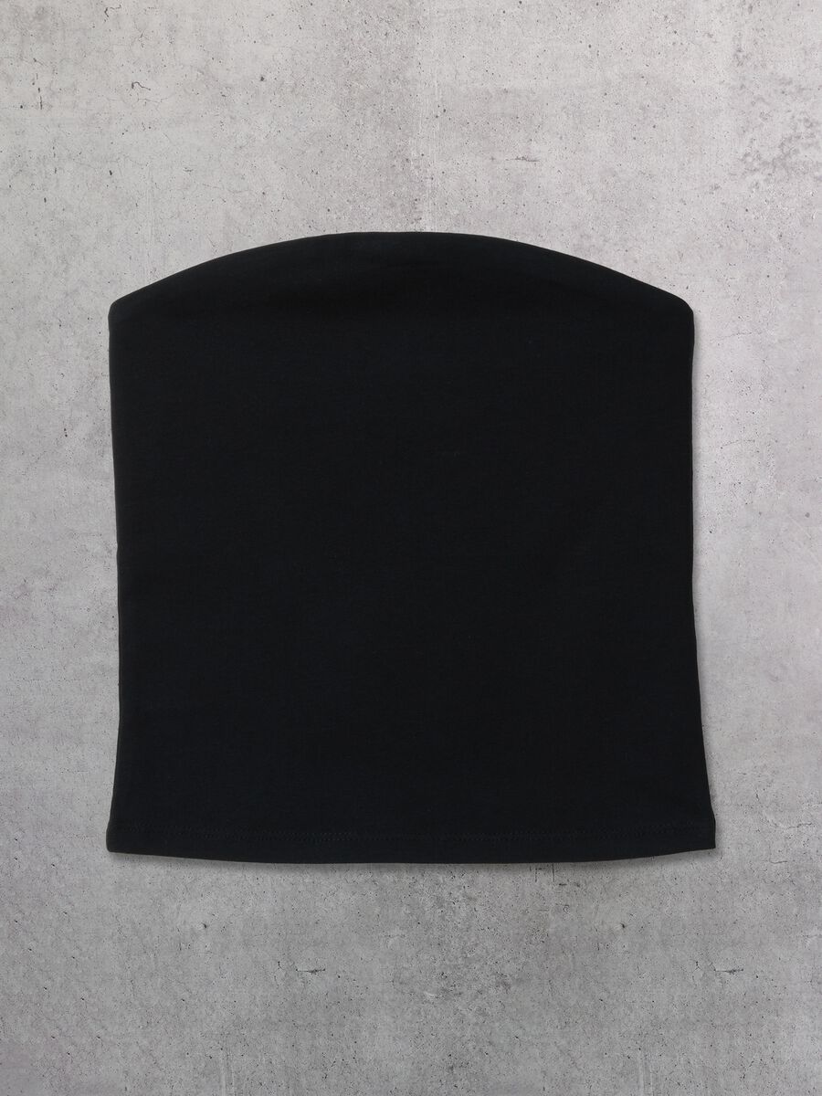 Black Bandeau Top_4