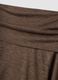 Beige viscose-blend top with shawl collar, regular fit_1