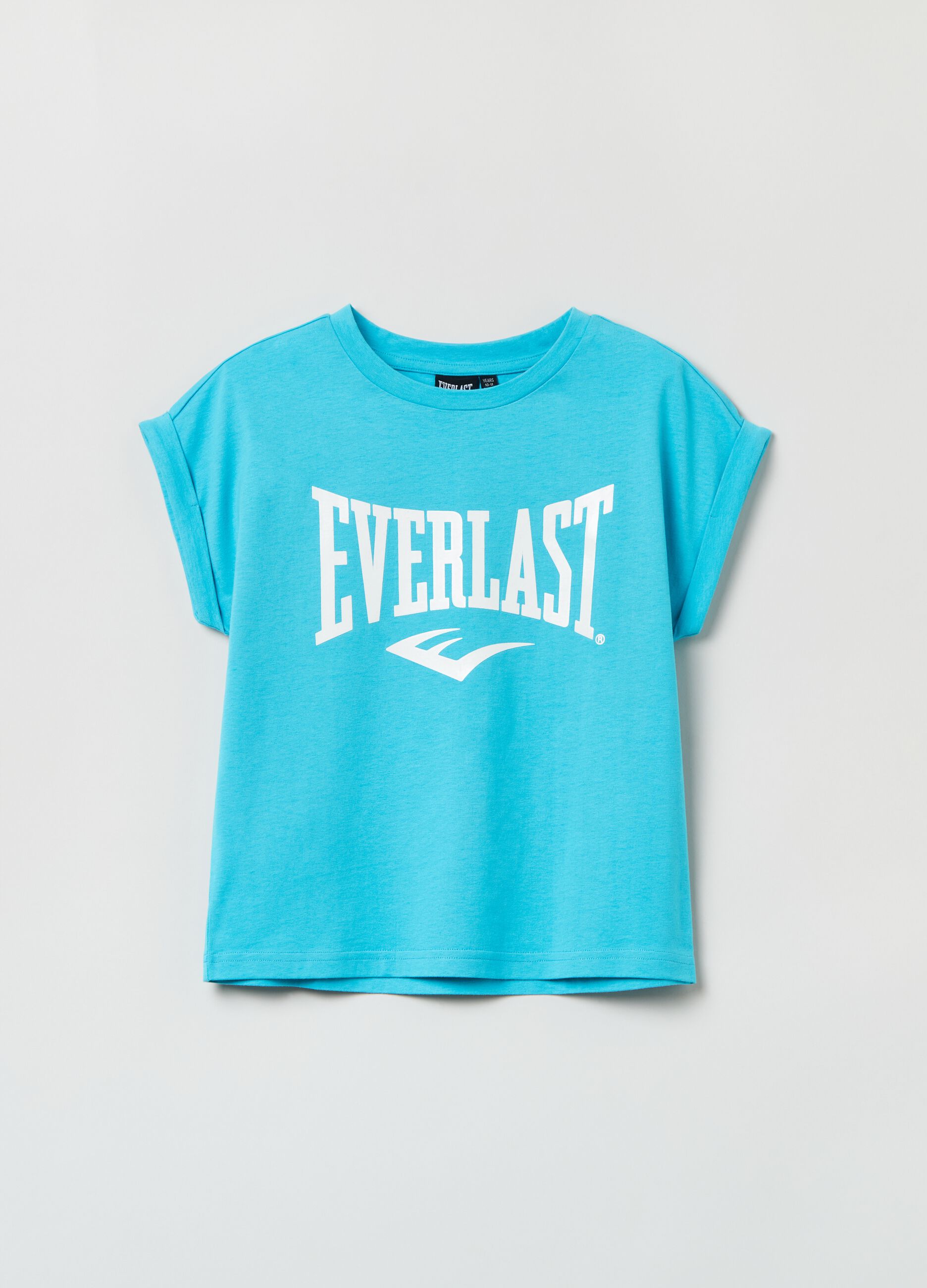 T-shirt smanicata in cotone Everlast
