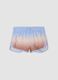 Blue ombr&eacute; baby boxer swim shorts_0