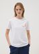White pure cotton short-sleeve T-shirt_1