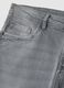 Grey super skinny cotton blend jeans_5