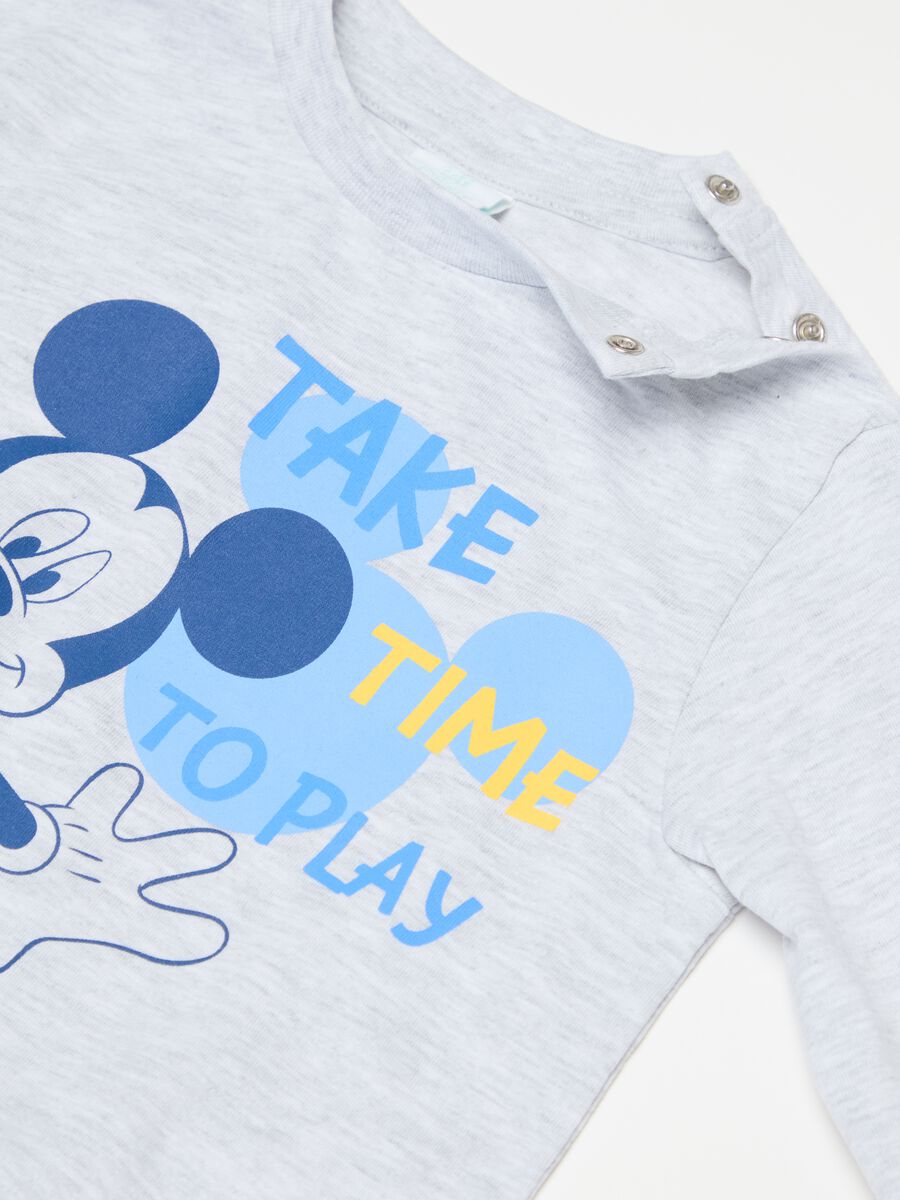 Organic cotton pyjamas with Mickey Mouse print_2