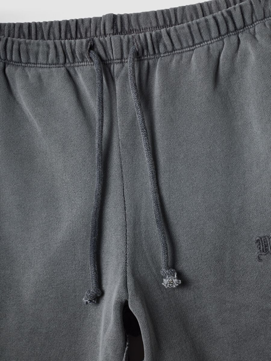 Flared Sweatpants in Vintage Grey_2