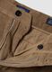 Pantaloni chino marroni in puro cotone a coste_1