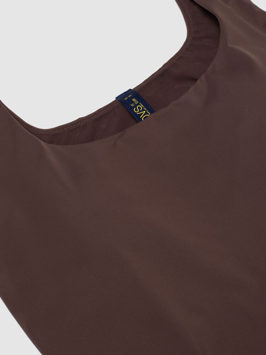 Braunes Regular-Fit Hemd mit breiten Tr&auml;gern_1