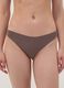 Brown organic stretch-cotton Brazilian knickers_1