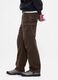 Brown Stretch Cotton Cargo Trousers_3