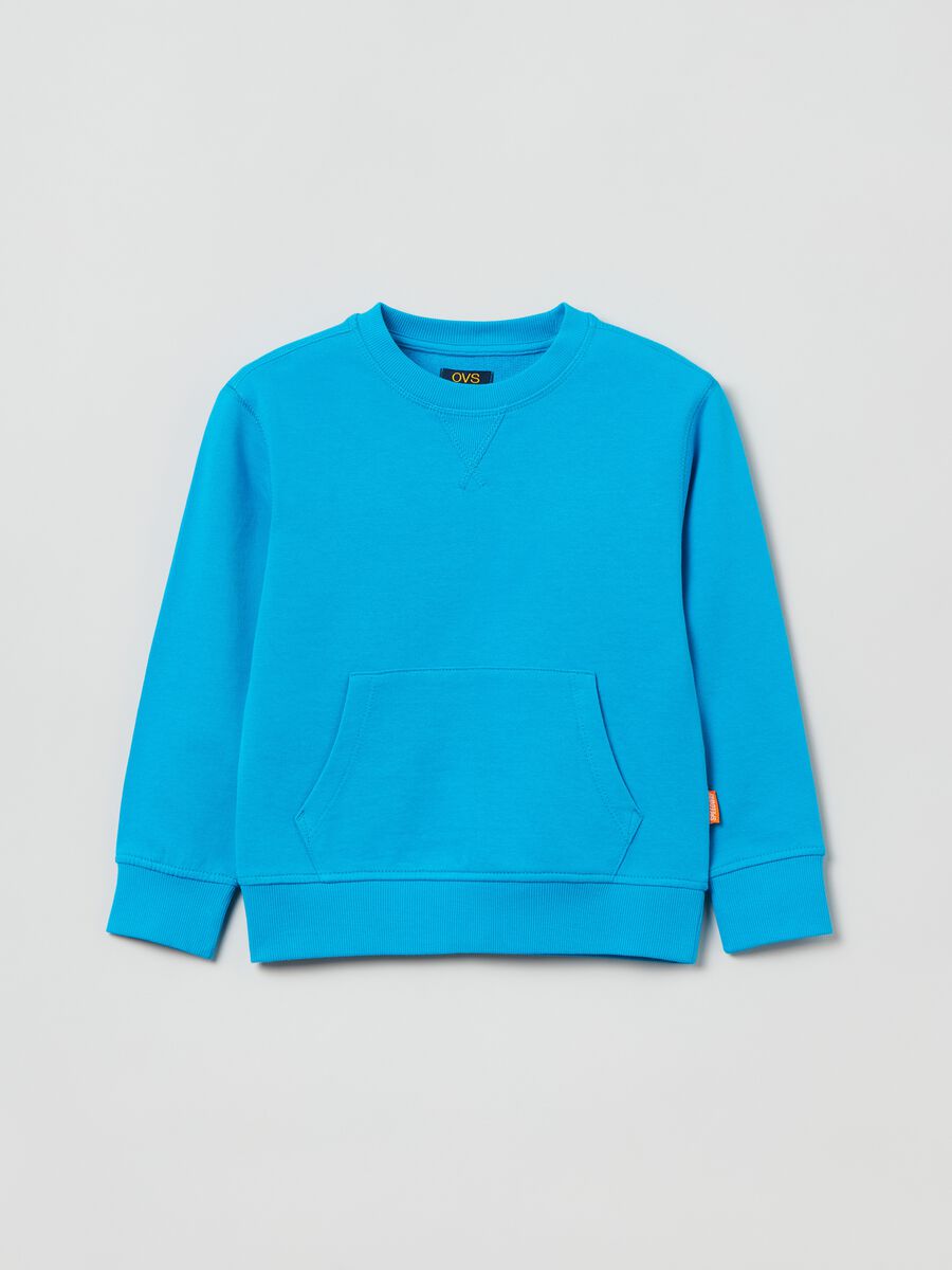 French terry sweatshirt with pocket_0