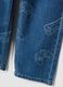 Cotton-viscose blend denim jeans with gaming print_3