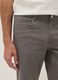 Grey striped stretch cotton Bermuda shorts_3