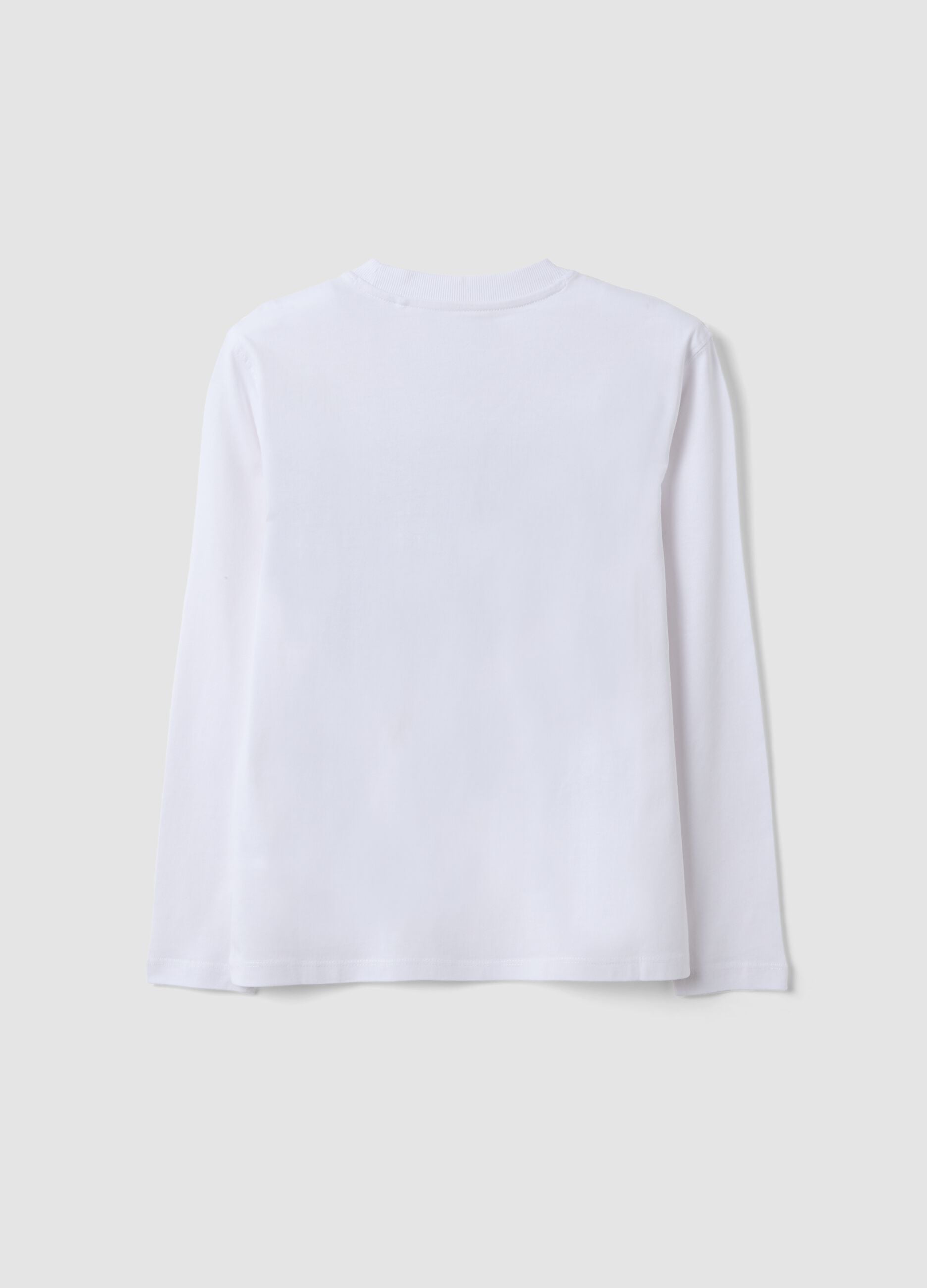 &Lambda;&epsilon;&upsilon;&kappa;ό T-shirt &alpha;&pi;ό 100% &omicron;&rho;&gamma;&alpha;&nu;&iota;&kappa;ό &beta;&alpha;&mu;&beta;ά&kappa;&iota; &mu;&epsilon; &sigma;&tau;ά&mu;&pi;&alpha; &laquo;Good Game&raquo; &gamma;&iota;&alpha; &alpha;&gamma;ό&rho;&iota;