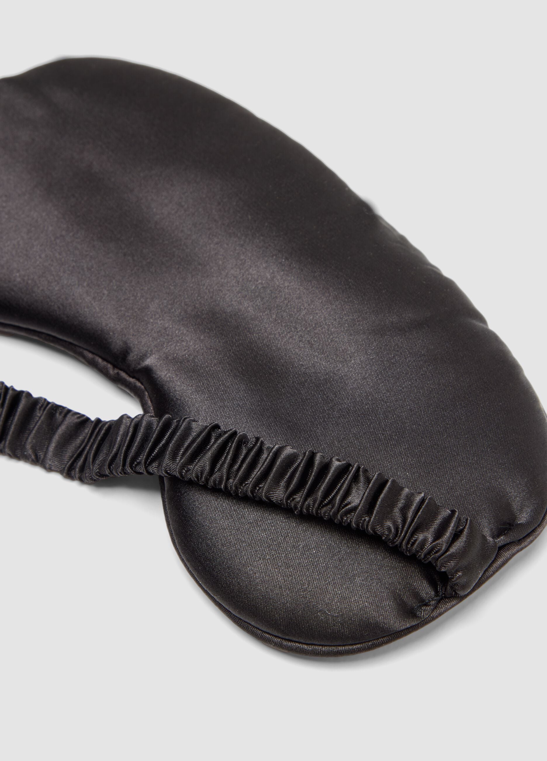 SINCERELY HAIR Black satin sleep mask