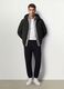 Military green hooded zip jacket_0