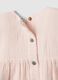 Baby girl's pink pure cotton dress, regular fit_3