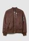 Brown Suede Bomber Jacket_4