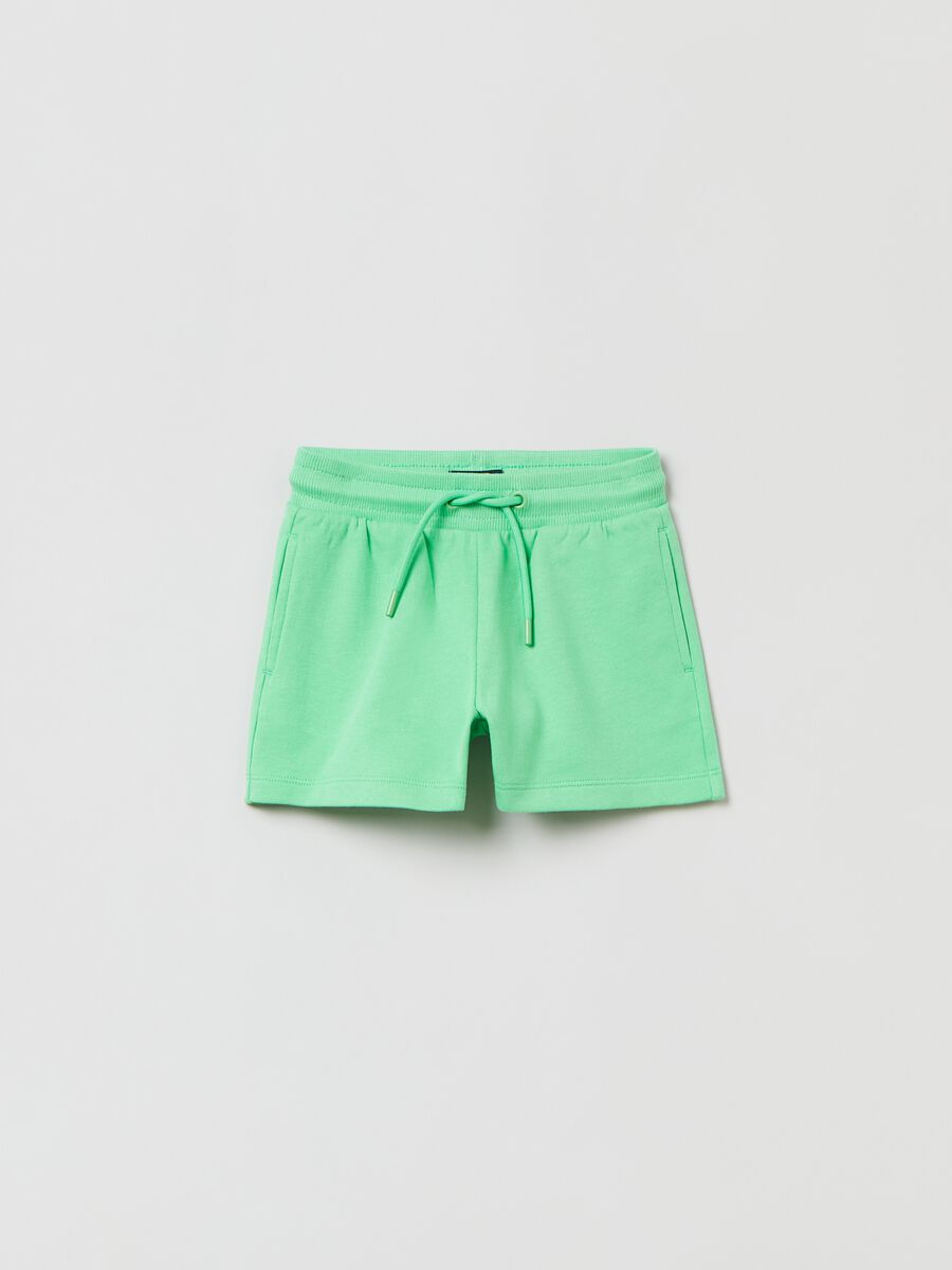 Fitness shorts with drawstring_0