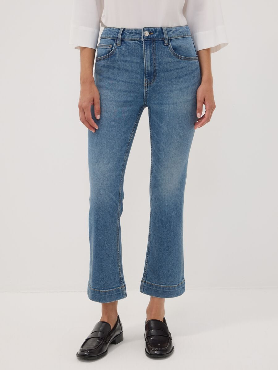 &Alpha;&nu;&omicron;&iota;&chi;&tau;ό &mu;&pi;&lambda;&epsilon; cropped slim-fit &tau;&zeta;&iota;&nu; &alpha;&pi;ό &epsilon;&lambda;&alpha;&sigma;&tau;&iota;&kappa;ό &beta;&alpha;&mu;&beta;ά&kappa;&iota; &kappa;&alpha;&iota; &beta;&iota;&sigma;&kappa;ό&zeta;&eta;_1