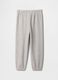 Fleece trousers with logo_1