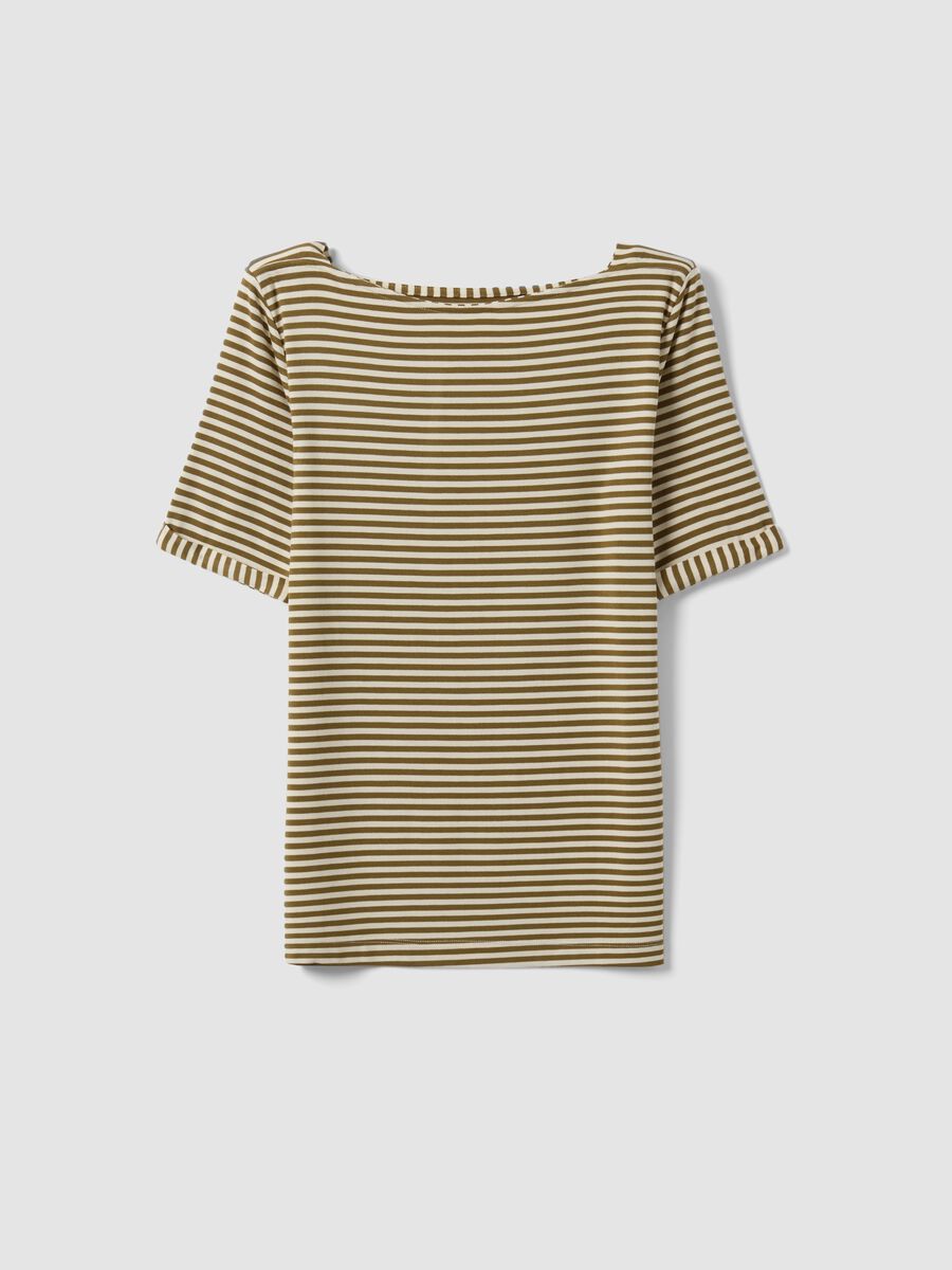 &Lambda;&epsilon;&upsilon;&kappa;ό &rho;&iota;&gamma;έ T-shirt &alpha;&pi;ό &epsilon;&lambda;&alpha;&sigma;&tau;&iota;&kappa;ή &beta;&iota;&sigma;&kappa;ό&zeta;&eta;_4