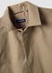 Beige regular fit trench coat with button closure_6