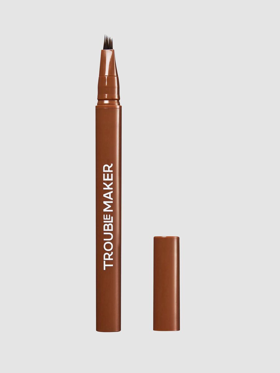 Fluffer Brow Brush Natural Brow Pen Medium Brown 0,5 ml_1