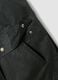 Green cotton-blend parka with velvet collar_1