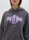 Sweatshirt cinza de mistura de algod&atilde;o ajuste regular com logotipo Hard Rock Cafe_3