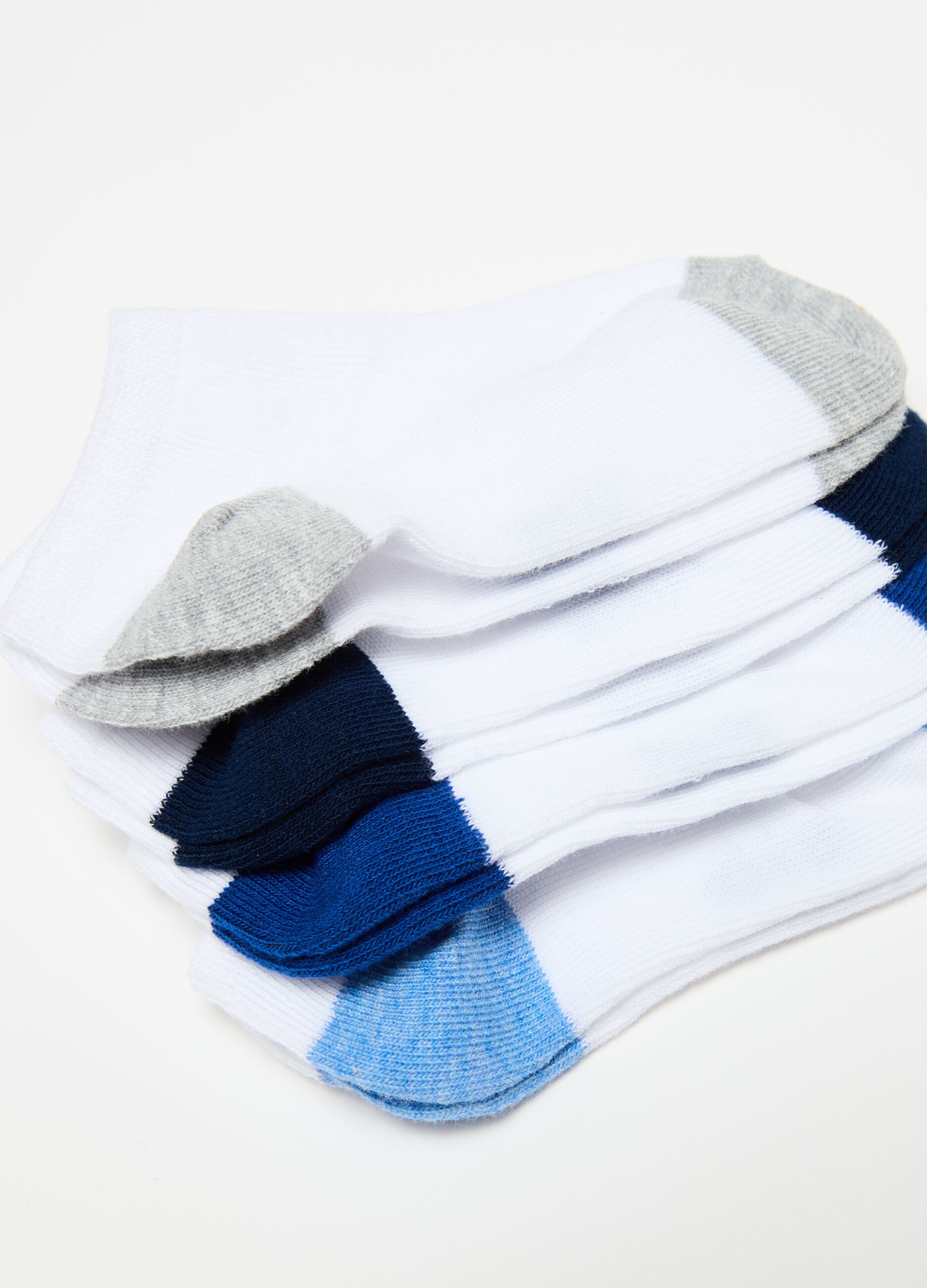 Five-pair pack stretch shoe liners