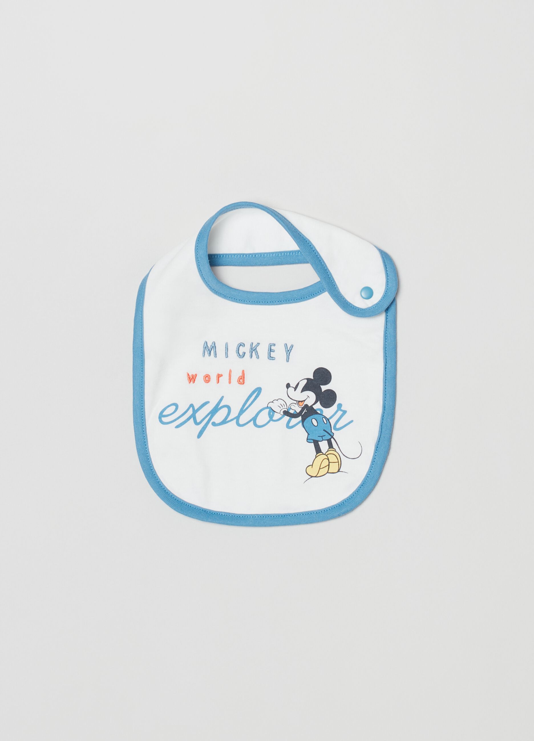 Bib with Disney Baby Mickey Mouse print