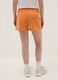 Everlast logo regular fit orange cotton blend shorts_2