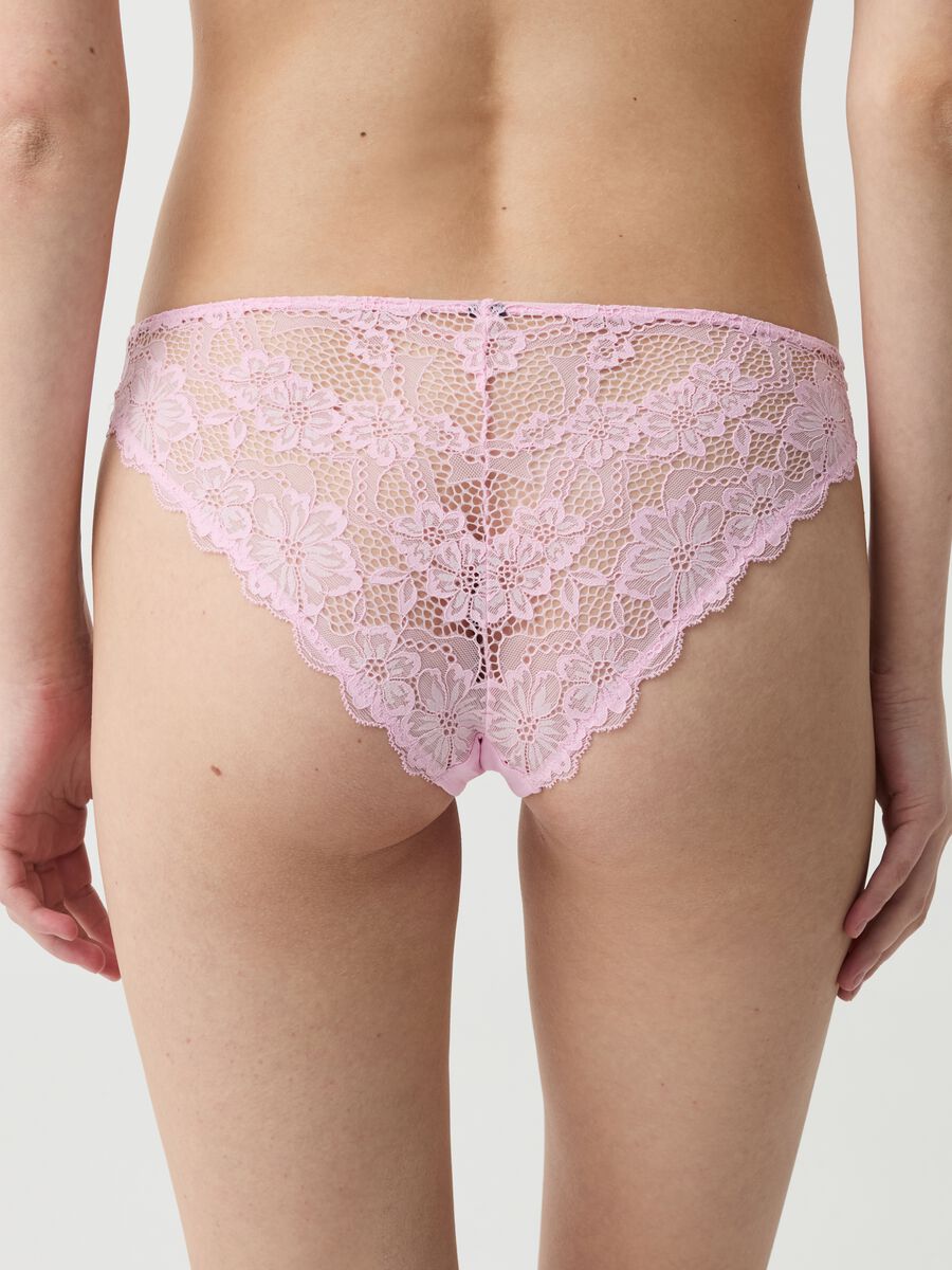 Lace briefs with microfibre front_2