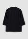 Black regular-fit blazer with lining and classic lapels_6