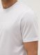 White pure cotton regular fit t-shirt_3