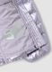 Ultralight Steppjacke in Violett mit Kapuze und Reissverschluss f&uuml;r M&auml;dchen_3