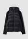 Padded Knit Jacket Black_0