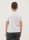 Boys' white pure cotton T-shirt regular fit with Swag print_1