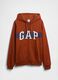 Orange Hooded Zip-Up Sweatshirt_3