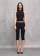 Schwarzes Tanktop mit Mock Neck_4