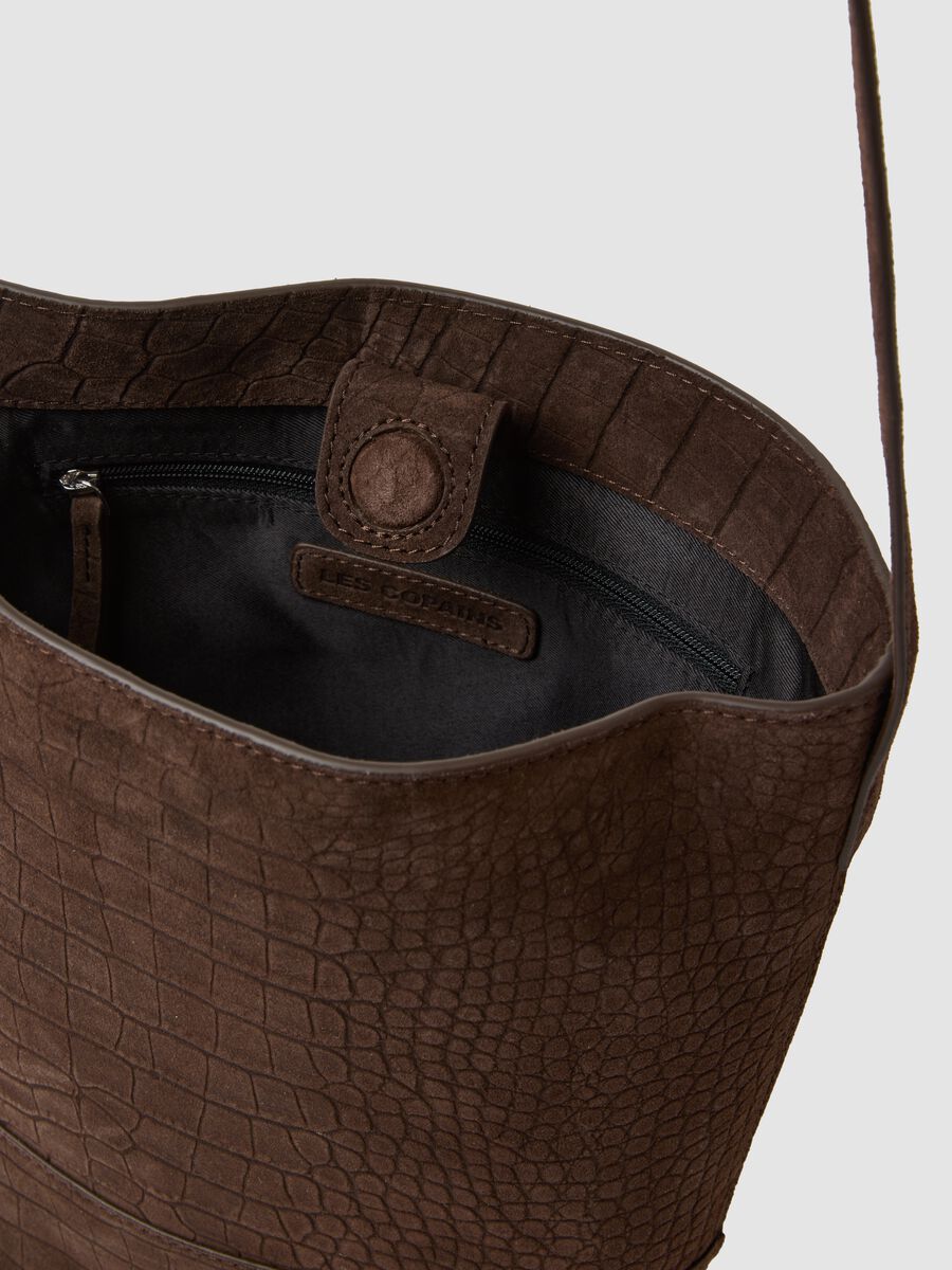Brown genuine leather bag_2
