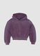 Sunfaded Full-Zip Hoodie Burgundy_0