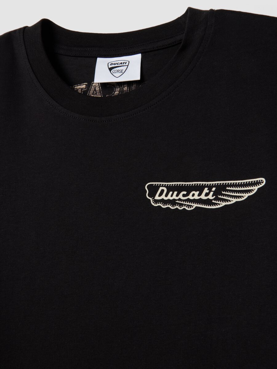 &Mu;&alpha;ύ&rho;&omicron; T-shirt &kappa;&alpha;&theta;&alpha;&rho;ή&sigmaf; &beta;&alpha;&mu;&beta;&alpha;&kappa;&epsilon;&rho;ή&sigmaf; &epsilon;&pi;έ&nu;&delta;&upsilon;&sigma;&eta;&sigmaf; &mu;&epsilon; Ducati &epsilon;&kappa;&tau;ύ&pi;&omega;&sigma;&eta;_5