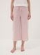 Pink organic cotton pyjama trousers_1